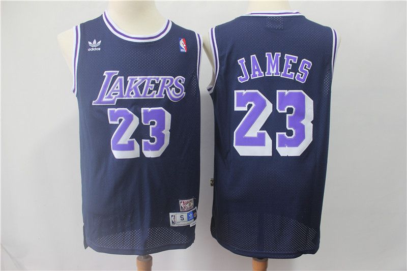 Men Los Angeles Lakers 23 James Yellow Adidas Game NBA Jerseys